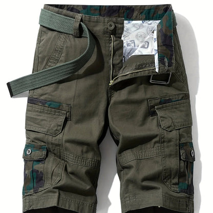 CasoSport™ 100% Cotton Camo Men's Cargo Shorts