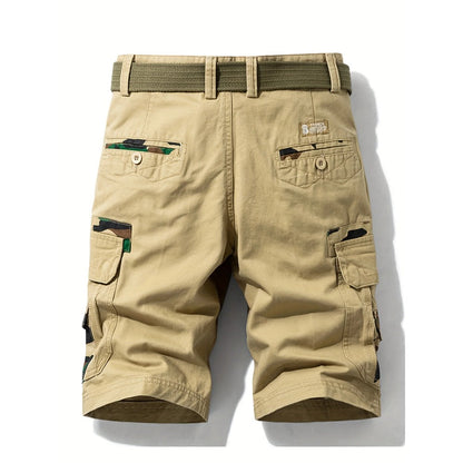 CasoSport™ 100% Cotton Camo Men's Cargo Shorts
